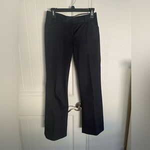 Theory Navy Trousers Bootcut Pants 0